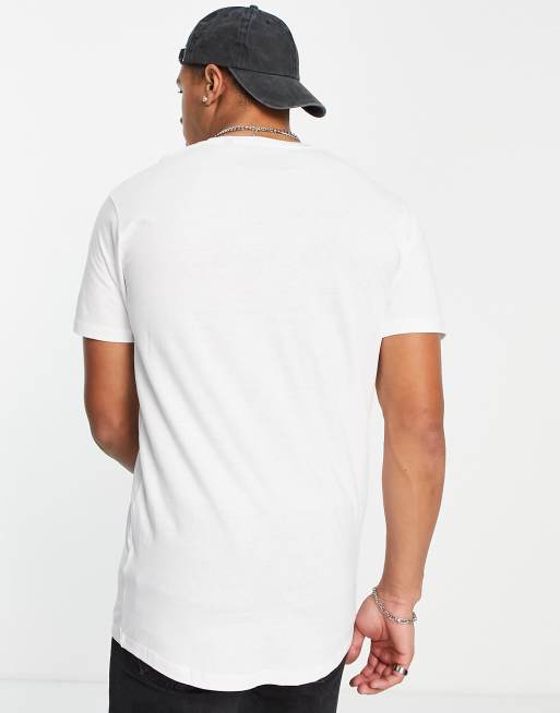 Soul Star - Lang T-shirt in wit, 3 van 4