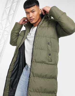 soulstar longline puffer jacket