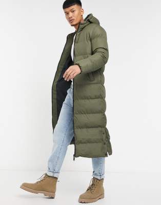 soul star longline puffer jacket