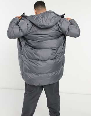 soul star longline puffer jacket