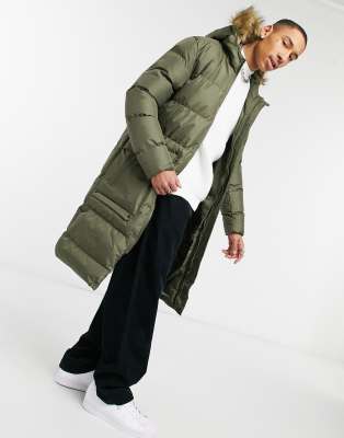 soulstar longline puffer jacket