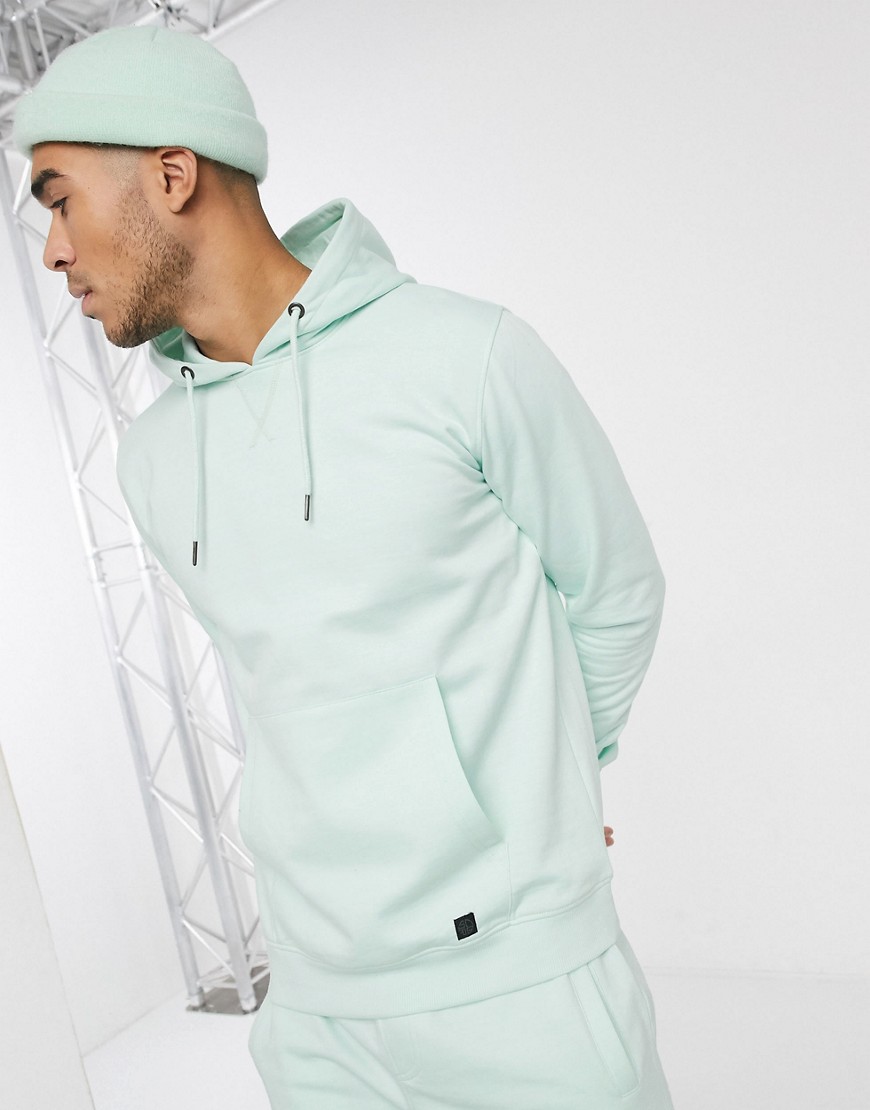 Soul Star mix and match overhead hoodie in pastel green