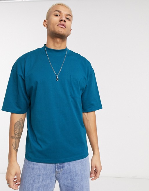 Soul Star oversized high neck t-shirt