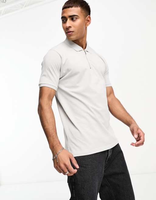 Zip hotsell polo shirts