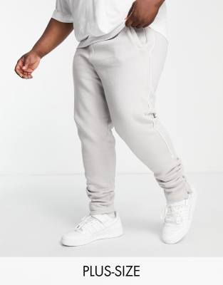 plus size tapered joggers