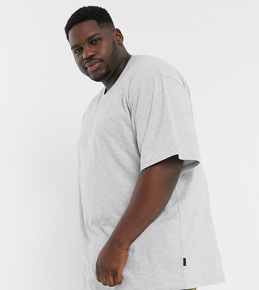 Soul Star Plus - T-shirt oversize in cotone organico-Grigio