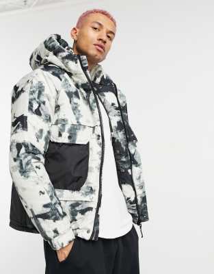 snow camo coat