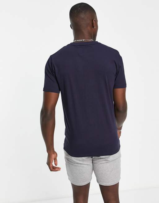 Soul Star - T-shirt d'ensemble avec empiècement à logo - Bleu marine, 2 de 4