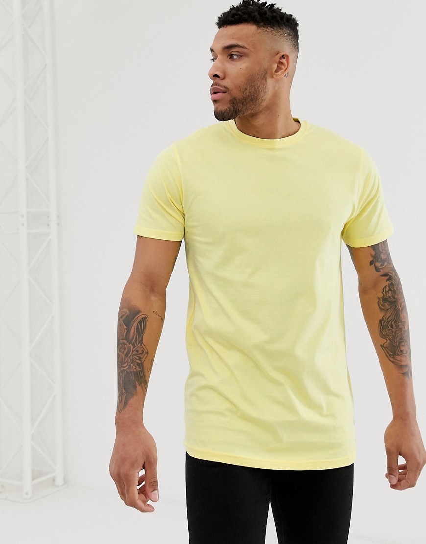 Soul Star - T-shirt lunga gialla-Giallo