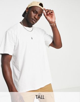 Soul Star Tall oversized t-shirt in off white - ASOS Price Checker