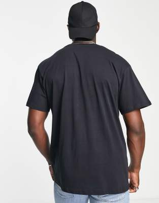 T-shirt oversize nera-Nero - Soul Star T-shirt donna  - immagine1