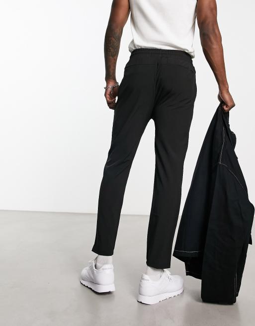 Cropped fit clearance trousers