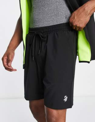 South Beach 2-in-1 shorts in black - ASOS Price Checker