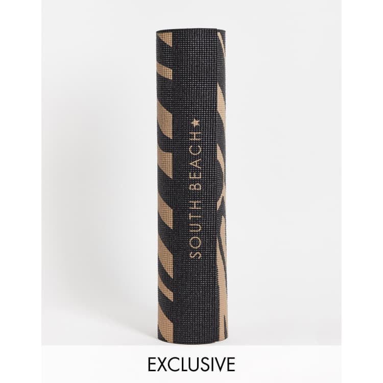 South Beach power yoga mat in brown