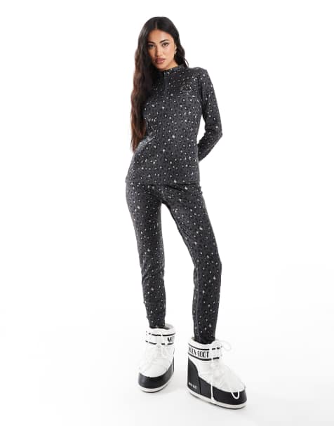 South Beach Base layer leggings in black - view 1