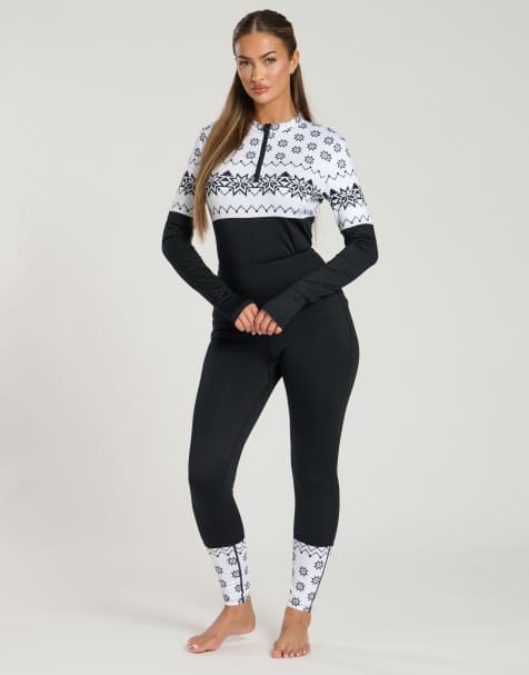 South Beach Base layer leggings in black - view 1