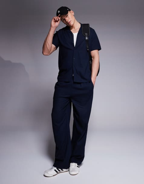 South Beach beach co-ord in slate blue - view 1