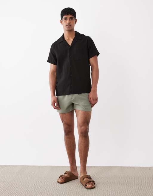 South Beach beach shirt in textured weave - part of a set, 3 of 5