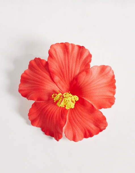 South Beach - Bloemenclip in rood - view 1