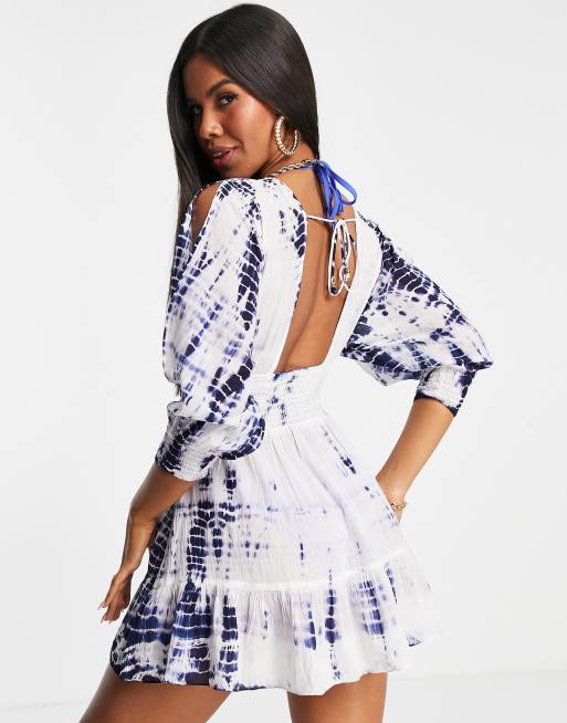 Tie dye hot sale dress asos