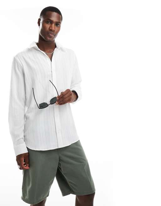 Camicia bianca da spiaggia shop