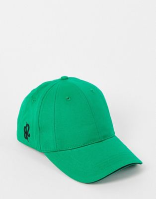 South Beach cap with side logo in green