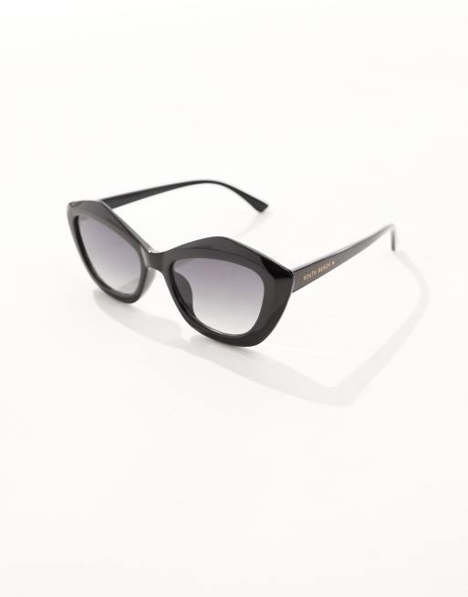 South Beach - Cat Eye-solbriller i sort, 2 af 4