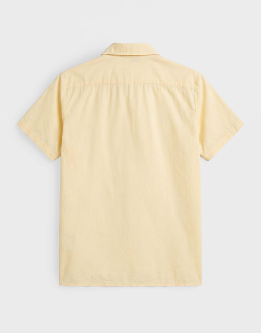 South Beach - Chemise de plage brodée - Jaune clair, 7 de 9