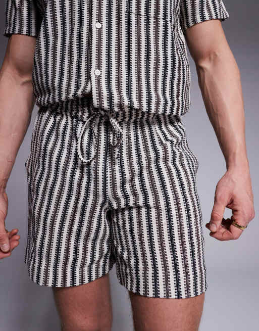 South Beach crochet beach shorts in multi - part of a set