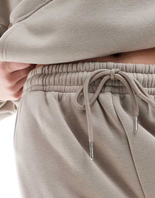 South Beach Cuffed jogger in stone ASOS