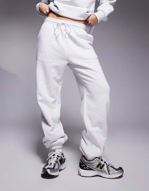 South Beach Cuffed joggers in grey ASOS