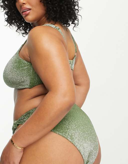 Metallic swimsuit hot sale plus size