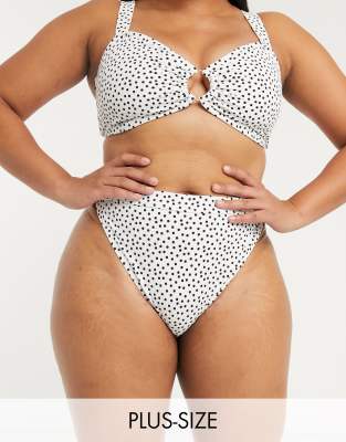 high cut bikini bottoms plus size