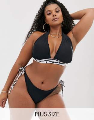 halter neck bikini asos