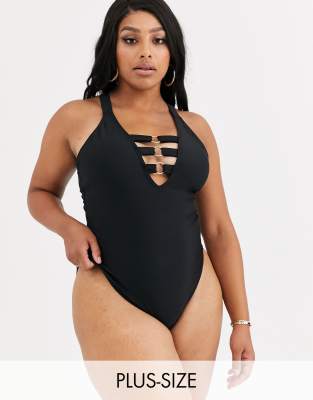 asos plus size swimwear