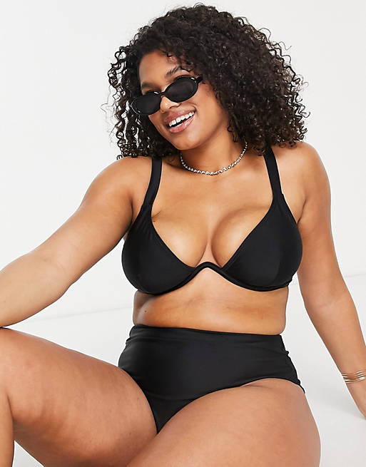 South Exclusive underwire bikini top in | ASOS