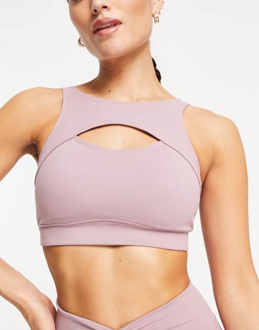 Sports Bra with Cutout