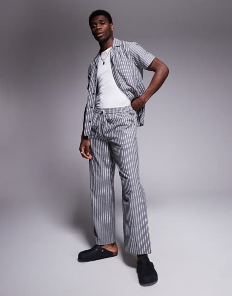 South Beach beach trouser in monochrome