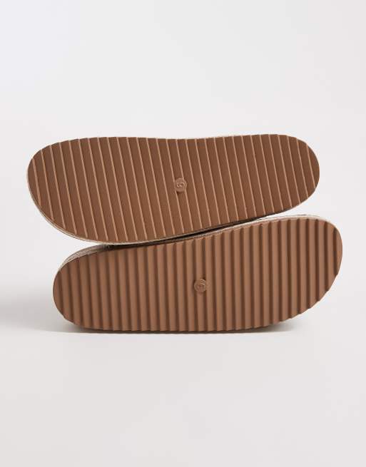 South Beach double-buckle sandals in black faux suede, 4 of 4