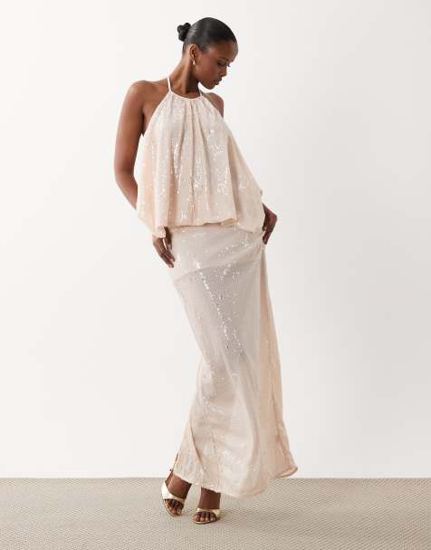 South Beach - Ensemble à sequins - Champagne - view 1