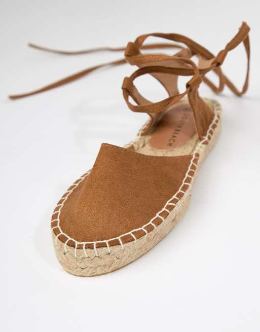 Espadrillas allacciate alla on sale caviglia