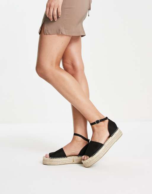 Espadrille store sandale plateforme