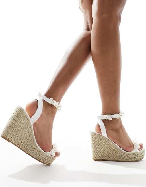 Beach wedges on sale