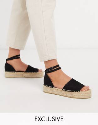 espadrille a semelle plateforme