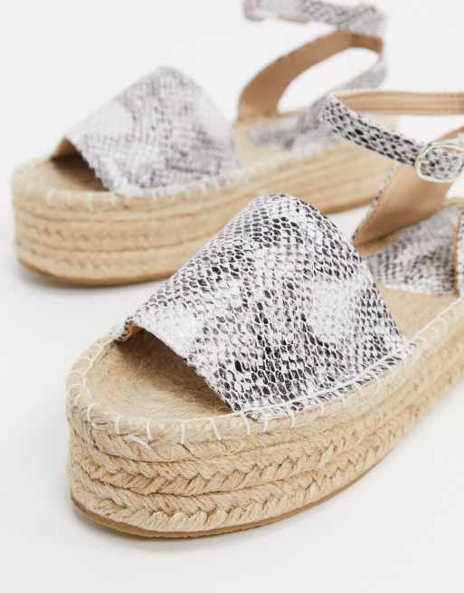 Espadrillas pitonate sale