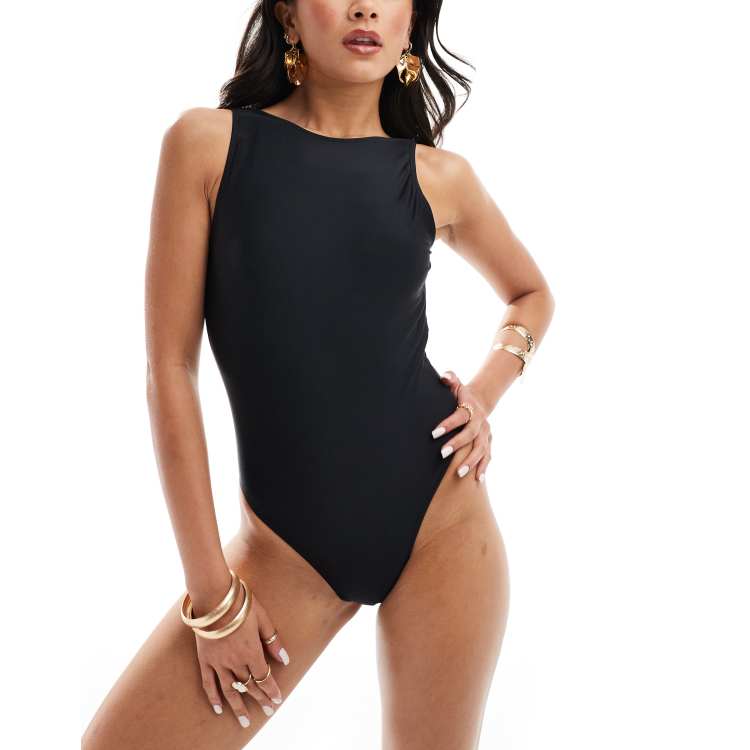 High neck swim tank on sale