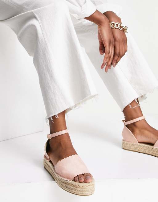 Blush espadrilles sales