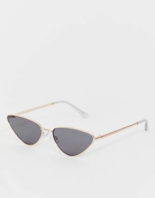cat eye sunglasses gold frame