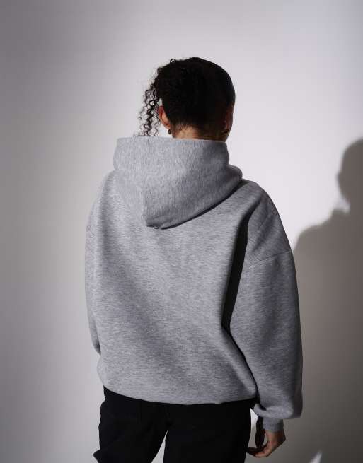 South Beach - Felpa con cappuccio grigia con ricamo Made in Heaven, 4 di 4