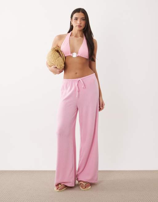 South Beach - Bikiniset met hardware-detail in roze, 4 van 4